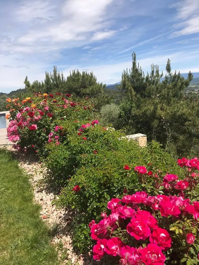 Luxury Air-Con Villa, Heated Pool, Stunning Views, Nearby A Lively Village Volx Frankrig