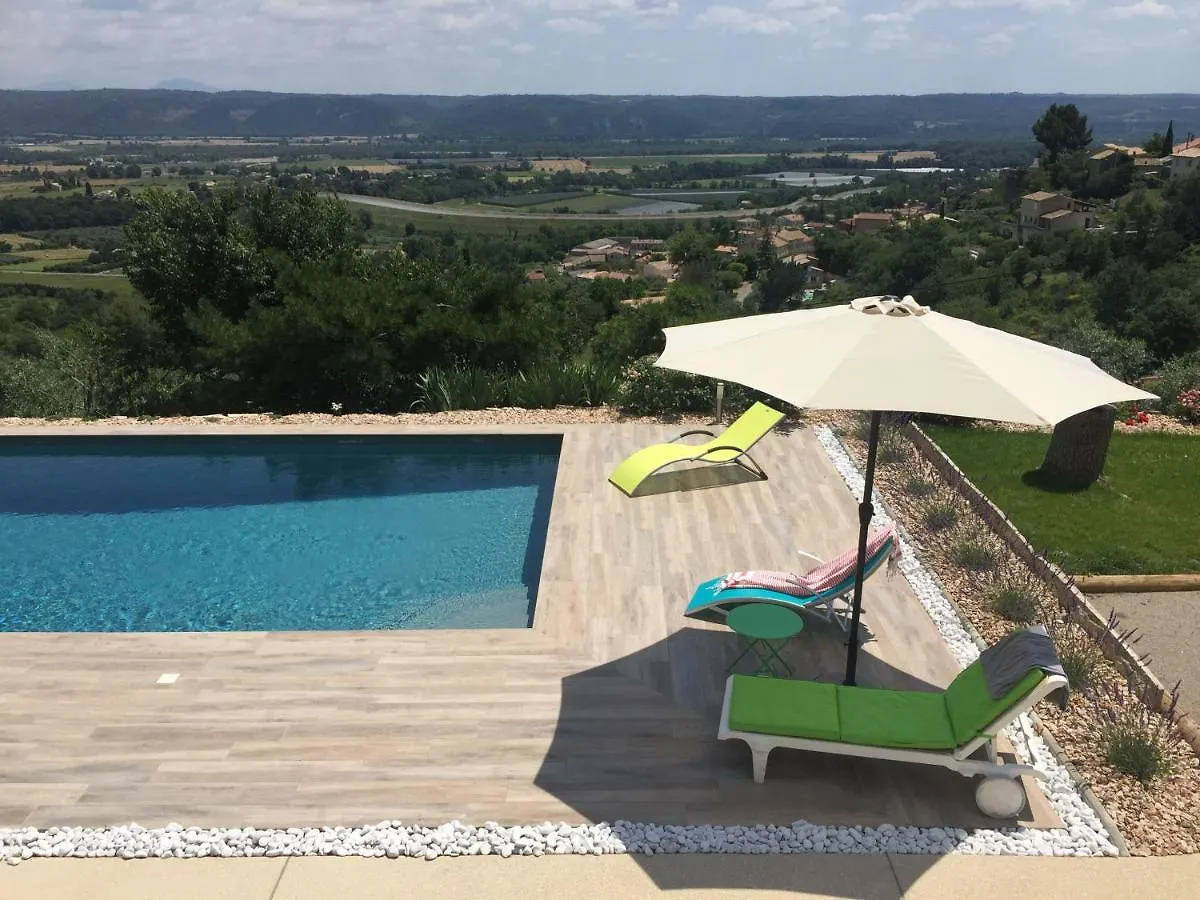 Luxury Air-Con Villa, Heated Pool, Stunning Views, Nearby A Lively Village Volx Villa