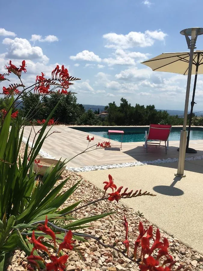 Villa Luxury Air-Con Villa, Heated Pool, Stunning Views, Nearby A Lively Village Volx Frankrig